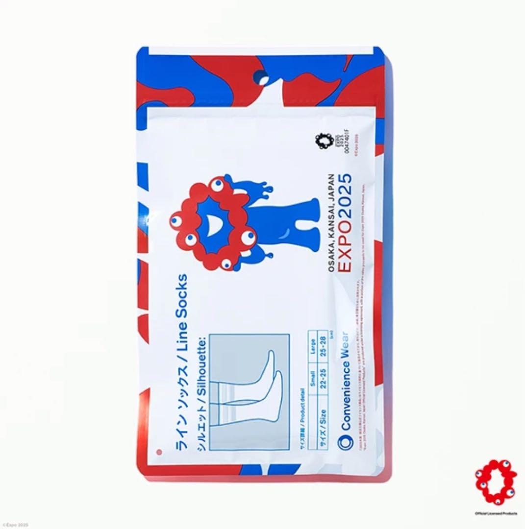 ☆最終値下げ☆】ファミマ ソックス 関西限定 万博 ミャクミャク25-28