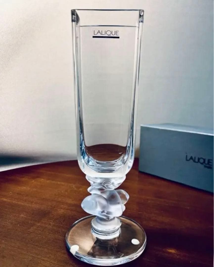 ラリックのCerf(セルフ)アールデコ　花瓶 ラリックのCerf(セルフ)アールデコ 花瓶