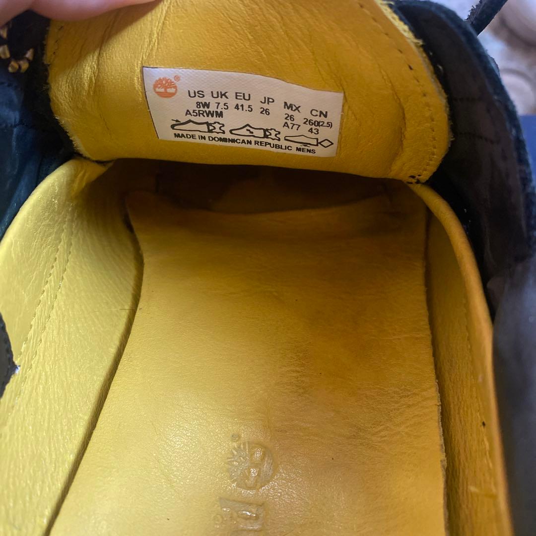 【希少廃盤】Timberland 3eye ブラック