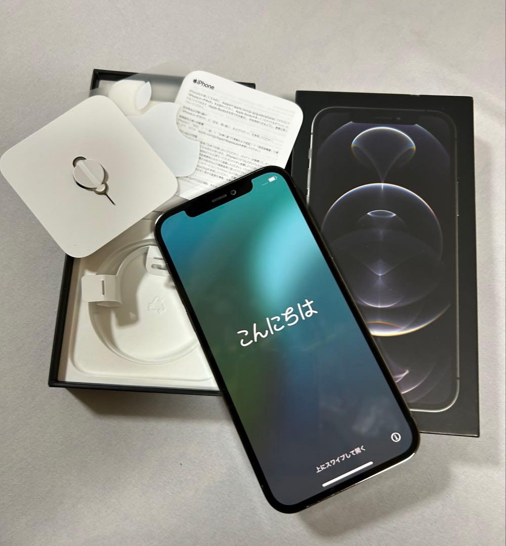 ジャンク Apple iPhone 12 Pro グラファイ 128GB