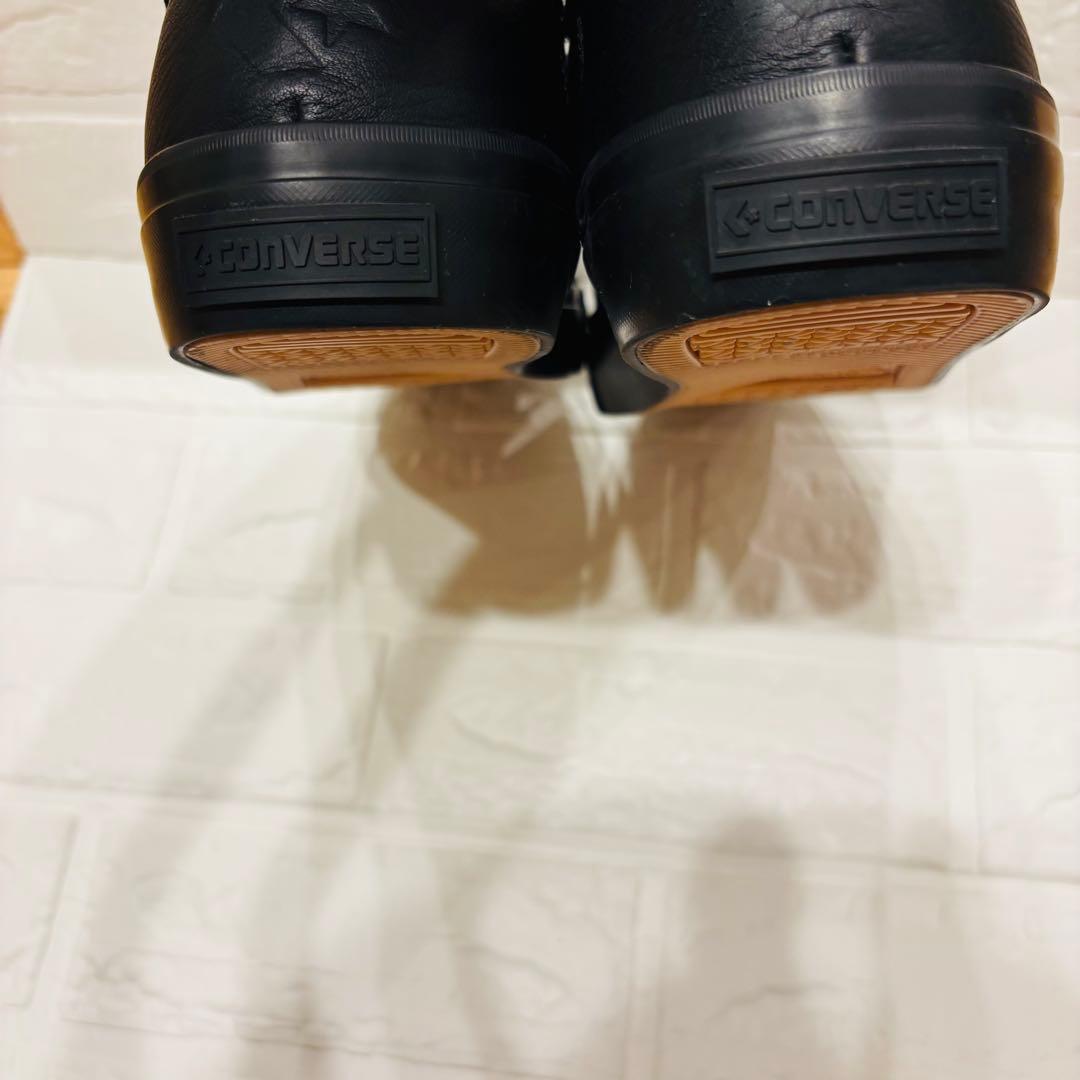 未使用級✨コンバース　モカシン　ブラック　27cm　1sd449
