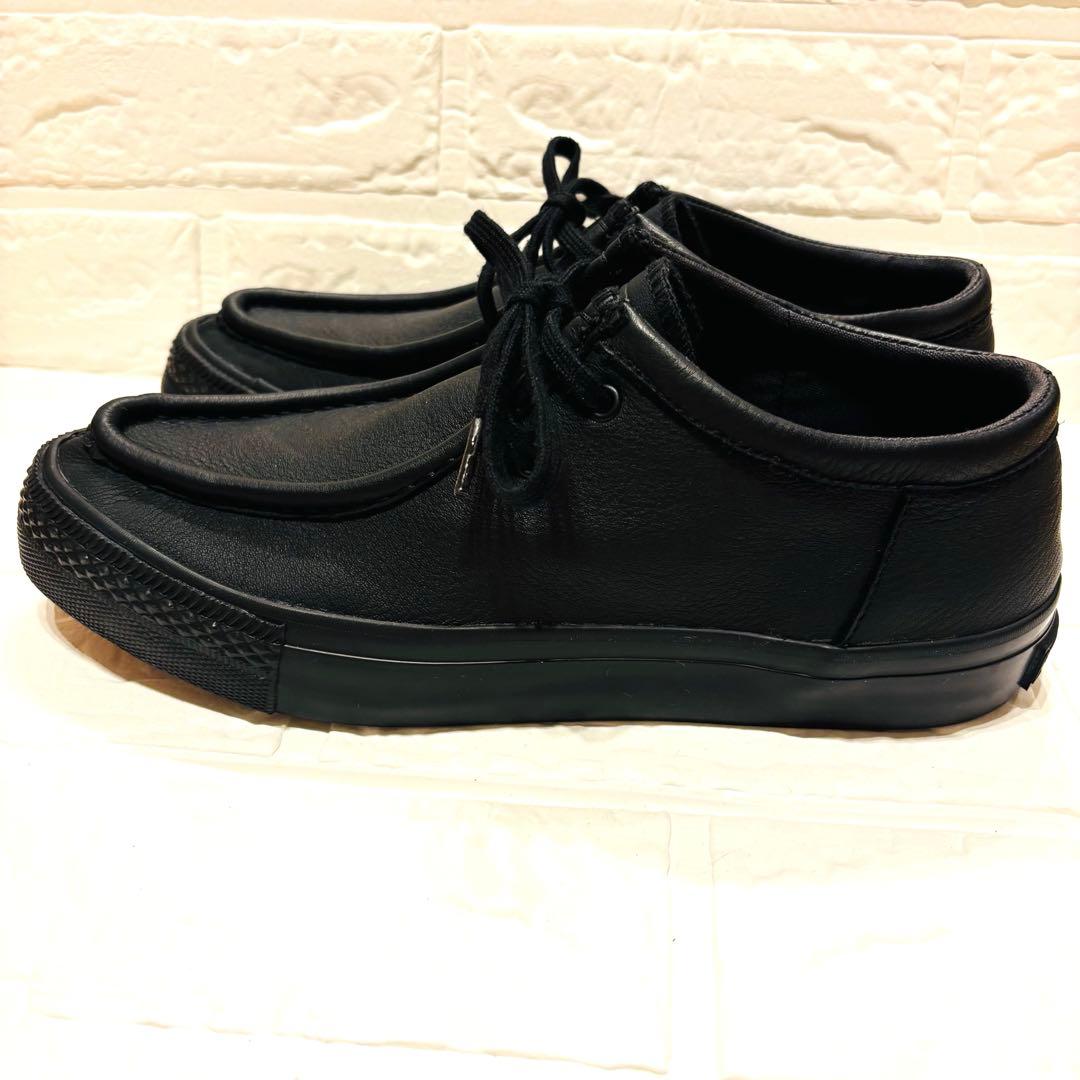 未使用級✨コンバース　モカシン　ブラック　27cm　1sd449