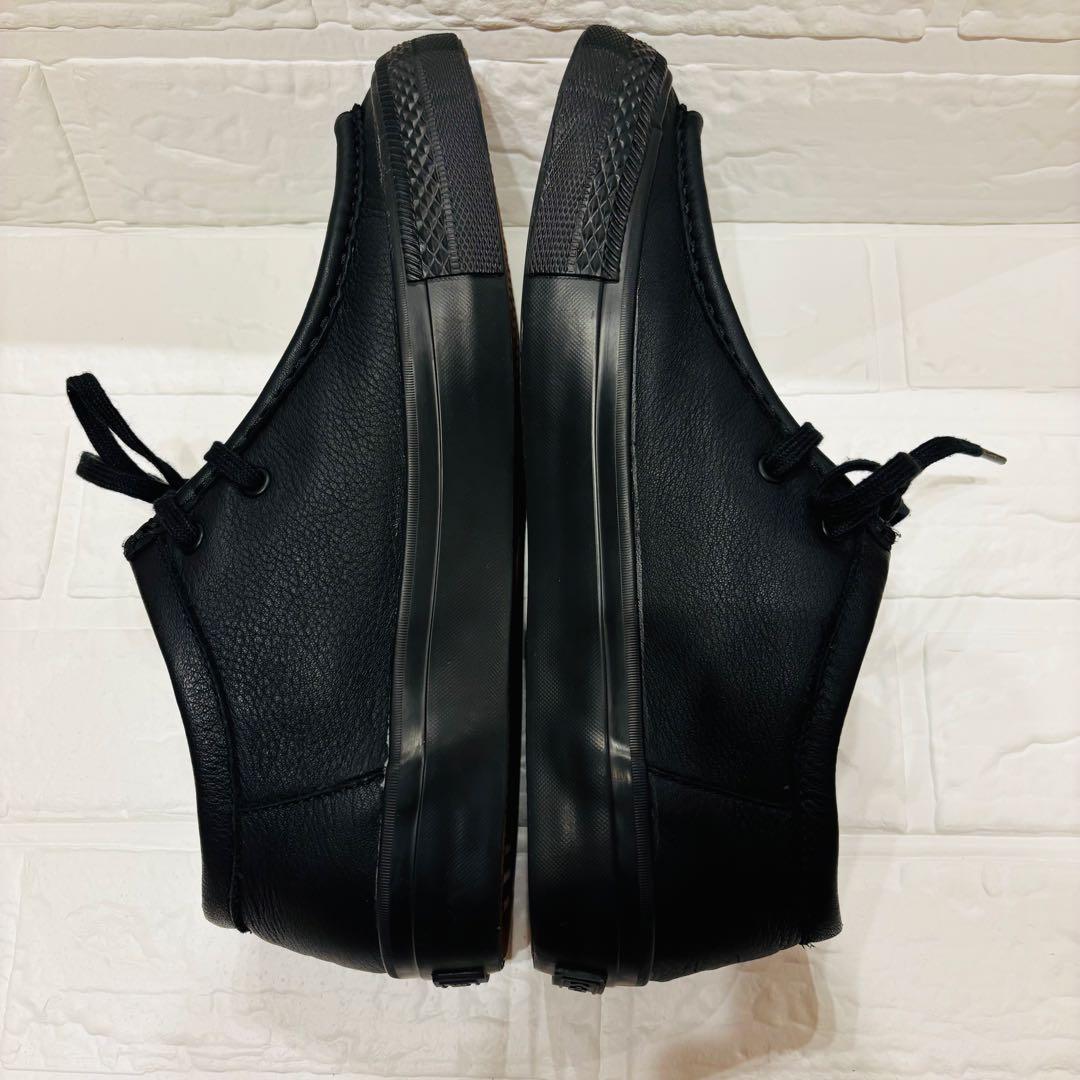 未使用級✨コンバース　モカシン　ブラック　27cm　1sd449