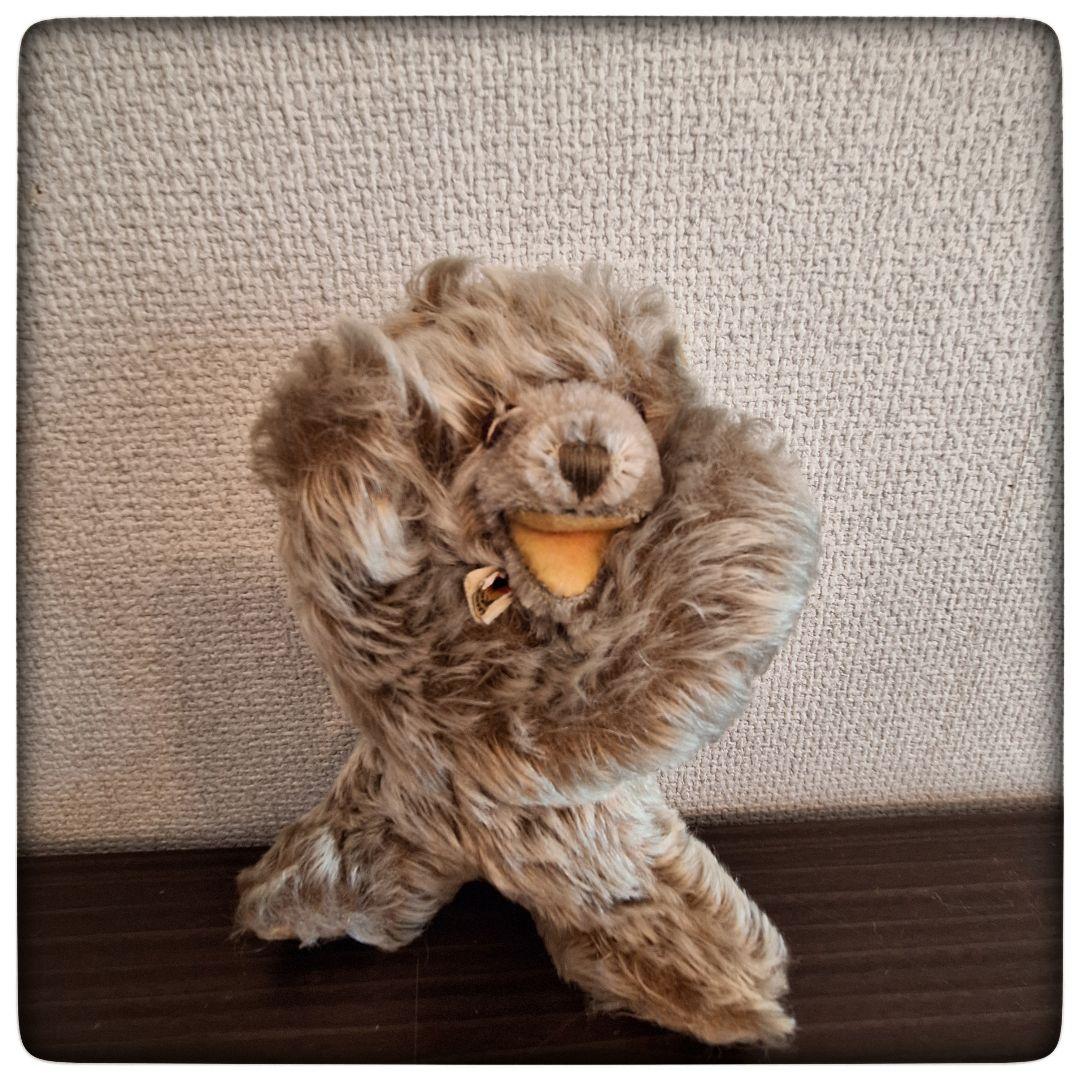 【居眠りテディベア Floppy Zotty 17cm】ヴィンテージ シュタイフ