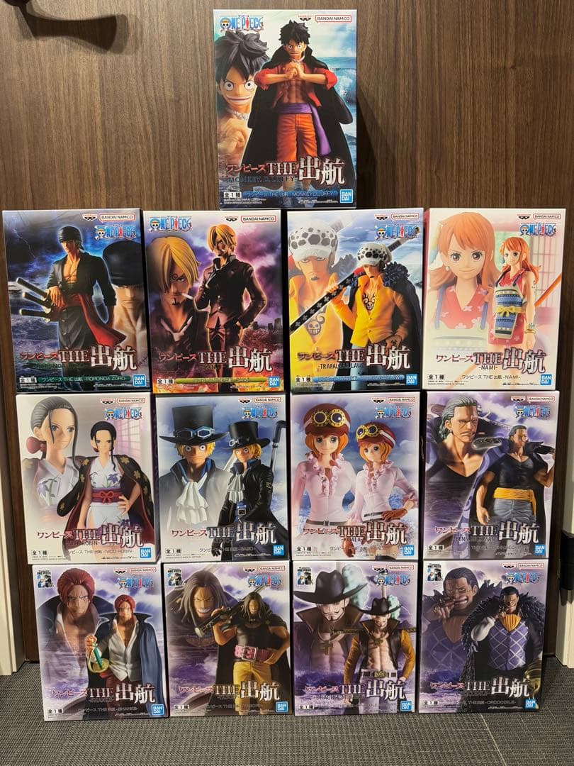 ワンピース 出航 フィギュア 13点セット