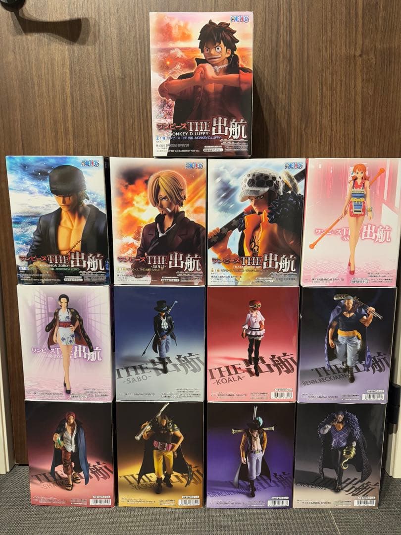 ワンピース 出航 フィギュア 13点セット