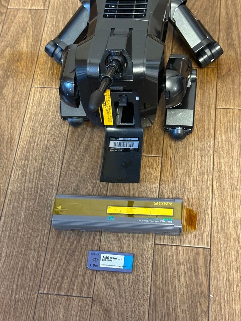 動作品　SONY AIBO ERS-1111 ブラック色
