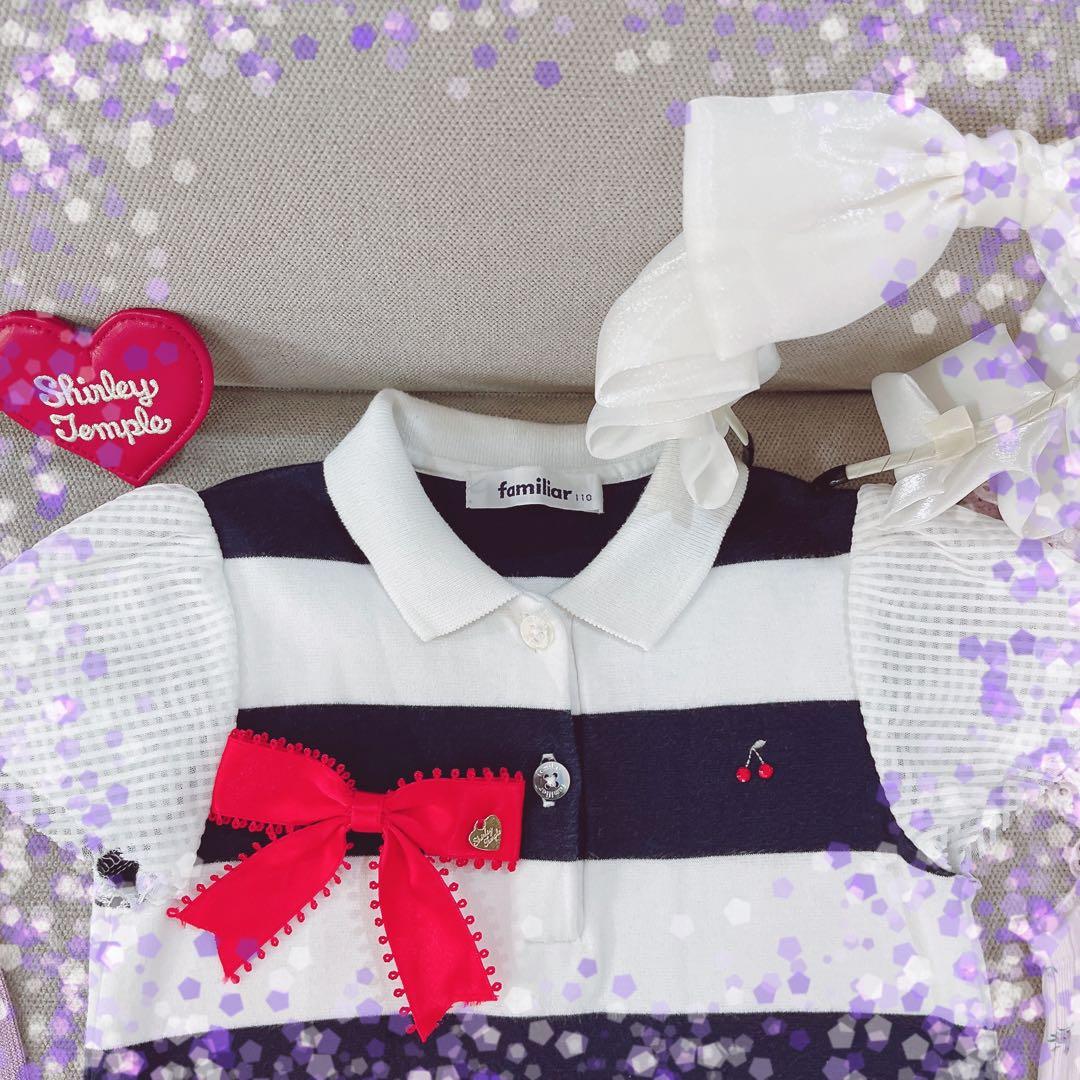 シャーリーテンプル❤️ファミリア❤️ワンピ❤️スカート❤️いちご❤️エニィファム❤️ギンガム