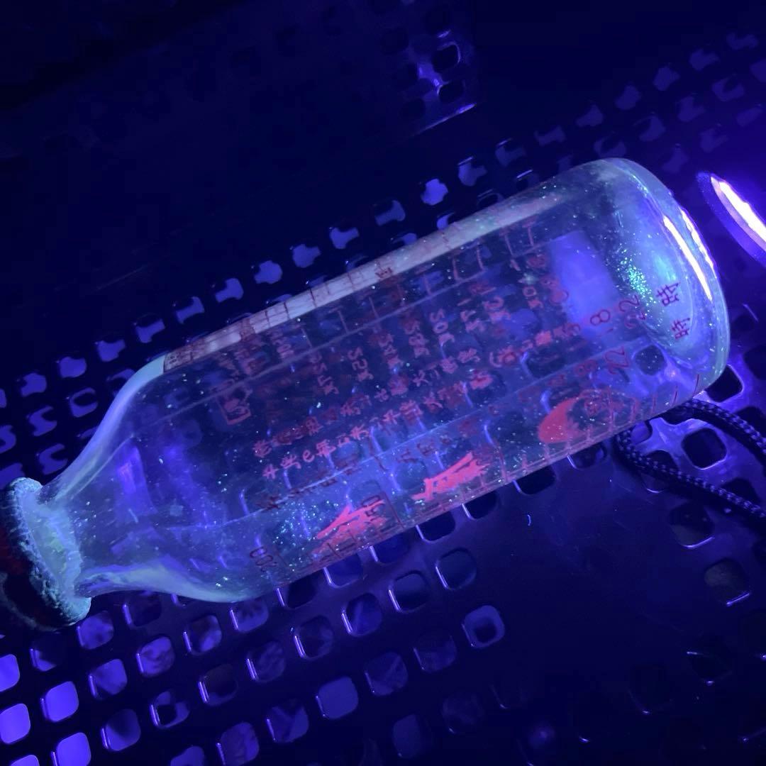 骨董 レトロガラス 希少 健康 赤ちゃん鮮明プリント 哺乳瓶 パッキン