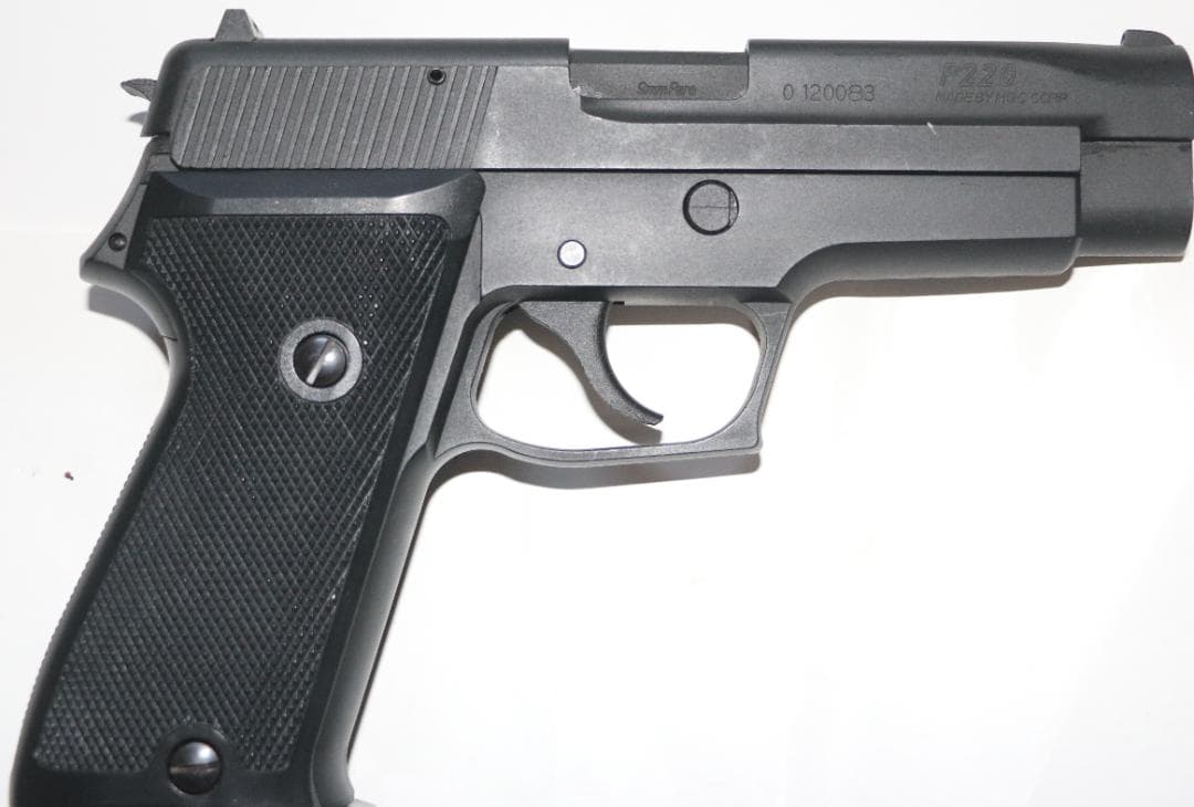 MGC ABS樹脂製 モデルガン SIG220 カート付き 未発火 中古品