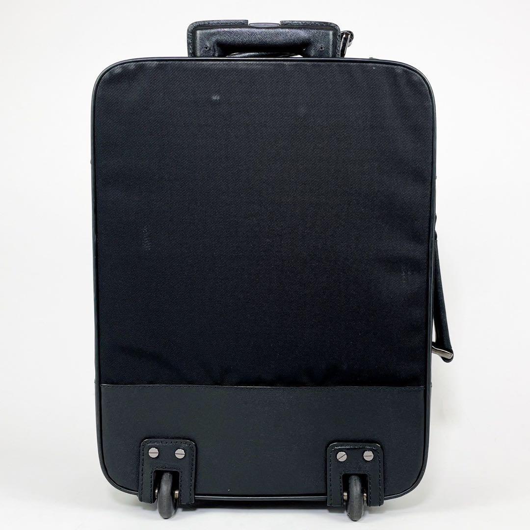 希少✨バーバリー キャリーケース サフィアーノレザー 鍵付き 機内