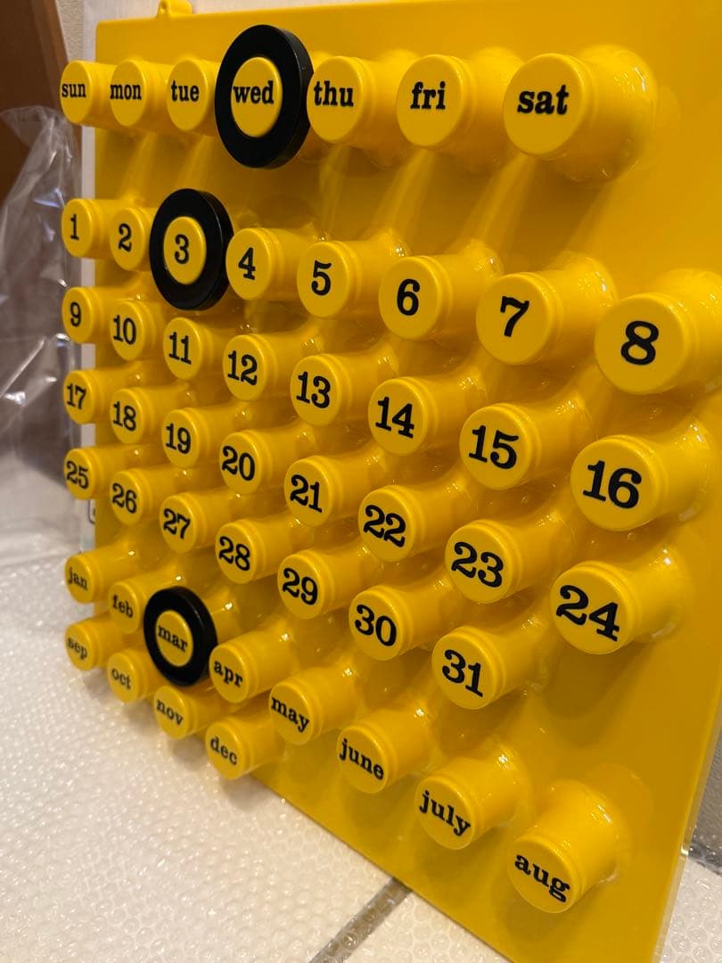 正規品 Ring-A-Date 万年カレンダー MOMA リングカレンダー