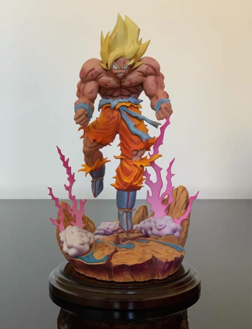 ドラゴンボール 孫悟空 ガレキ ガレージキット スタチューX②⑦①