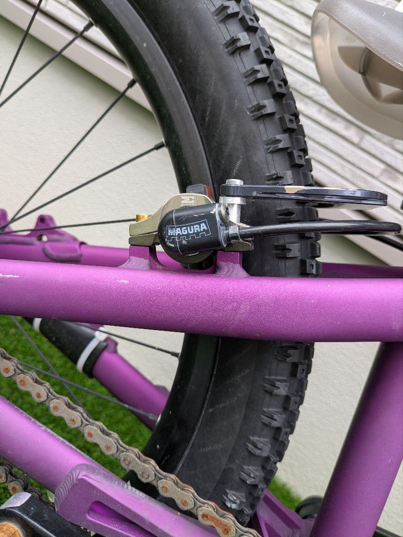 [引取限定]ＣーＺＡＲ２４インチ　ストリートトライアル自転車