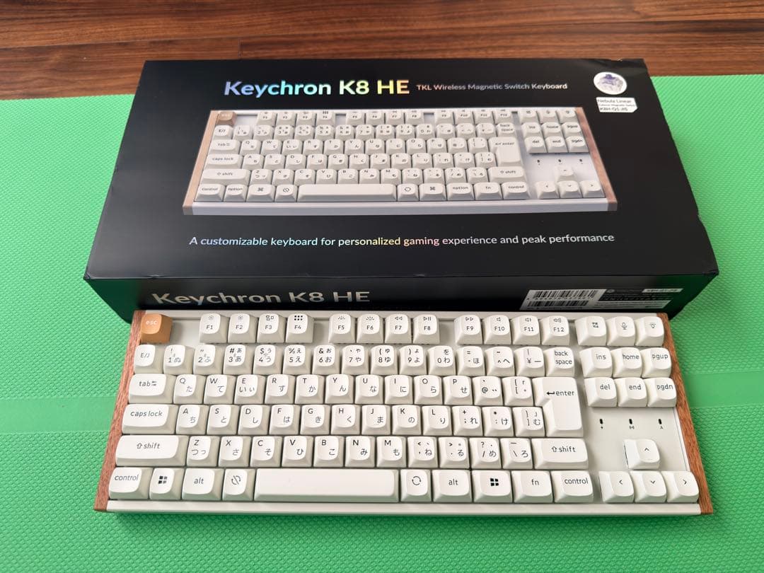 キーボード Keychron K8 HE 日本語配列（ホワイト） - メルカリ