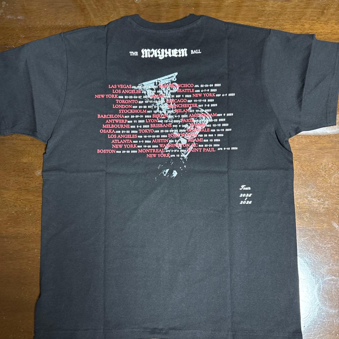 レディ・ガガ ENGLISH DATE BACK SS TEE