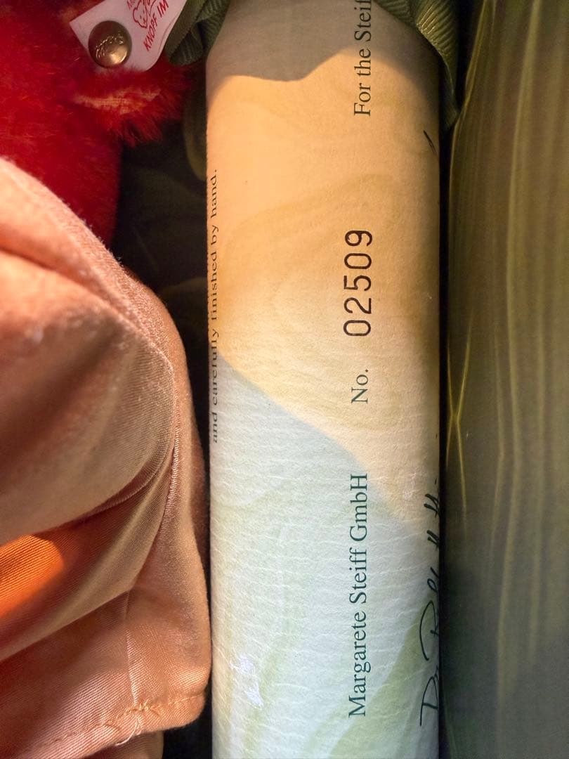 シュタイフ Steiff テディベア Baby Alfonzo 限定品　箱付き