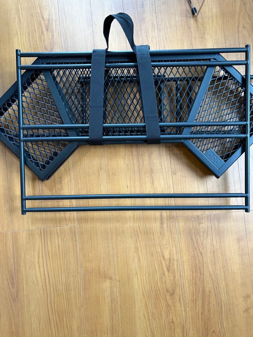 DOD コーナー型 メッシュテーブル アイアン