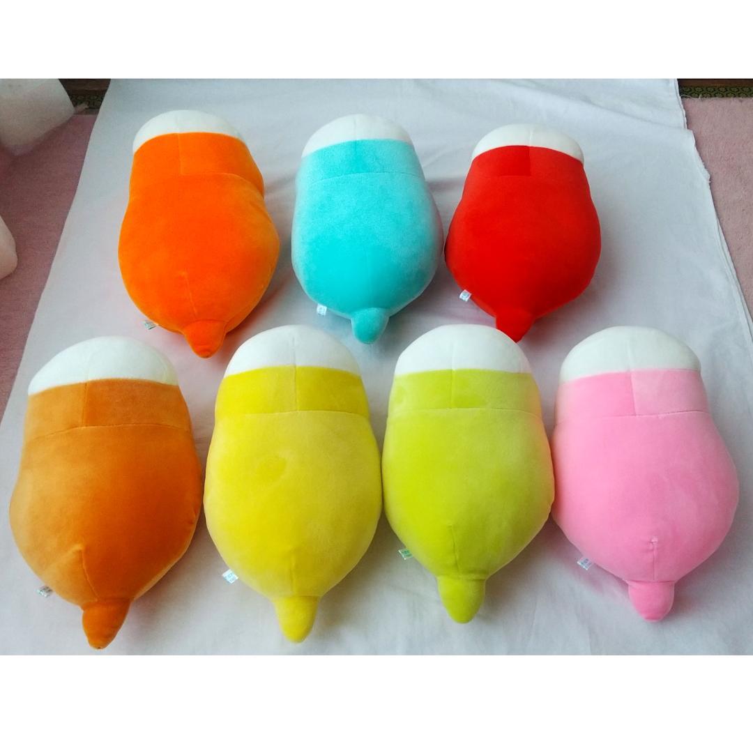 しろたん つちのこたん　つちのこしろたん　ぬいぐるみ　セット　赤　ブルー　黄色