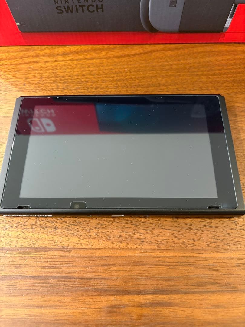 【美品】Nintendo Switch グレー バッテリー強化版 備品全て付属