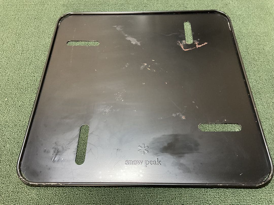 いい味出てます。焚火台 Ｌ ６点セット スノーピーク  peak
