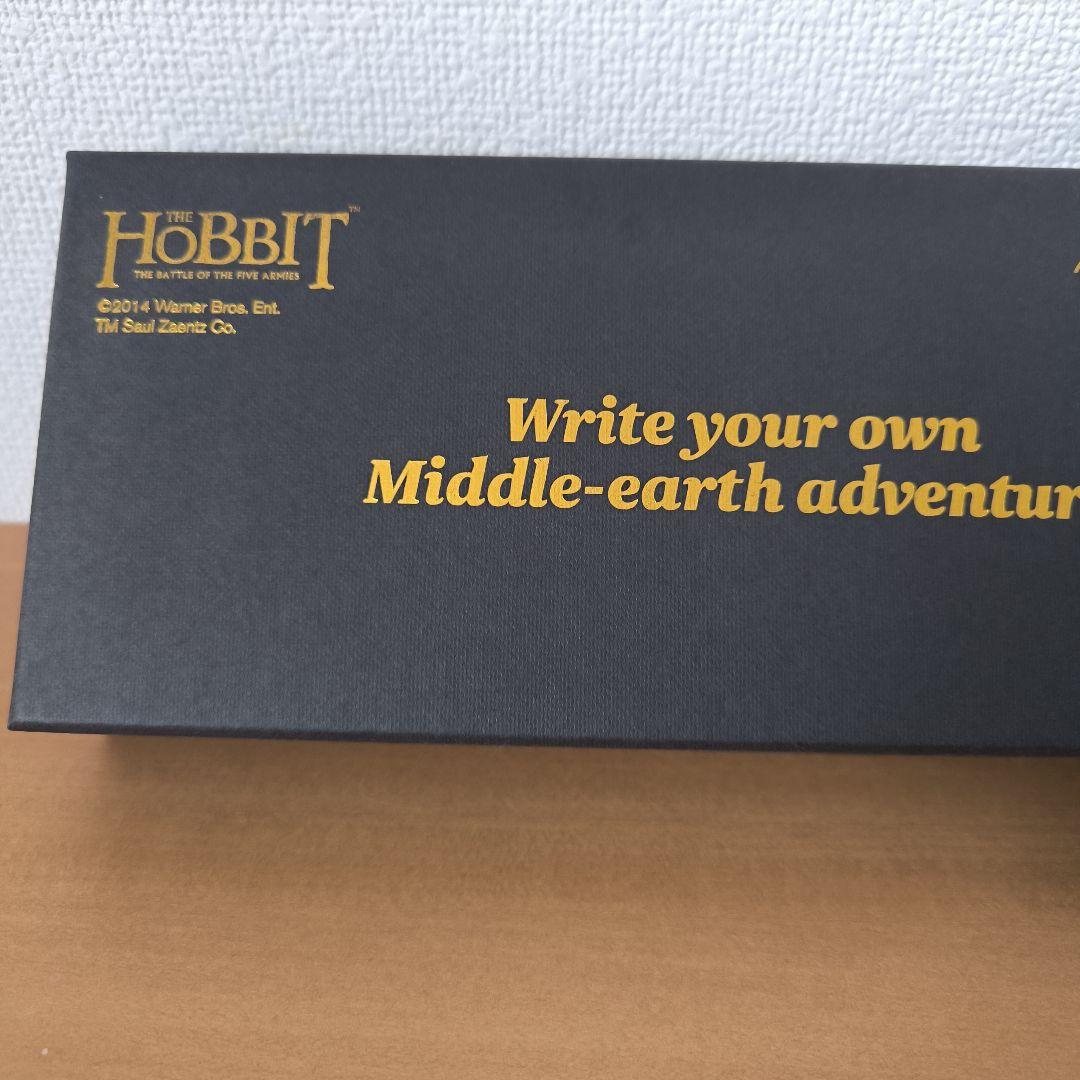 映画ホビット 羽つき万年筆（インクボトル付き）未使用品 レアグッズ