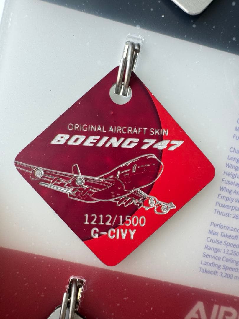 Airlinertags クラシックセット B747 A380 コンコルド - メルカリ