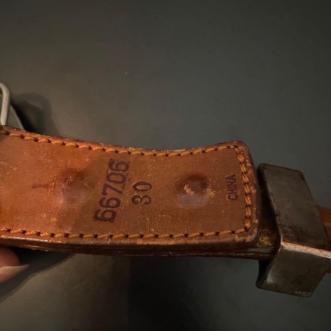 激レア】ヴィンテージハンドクラフト ウエスタンバックルターコイズ赤