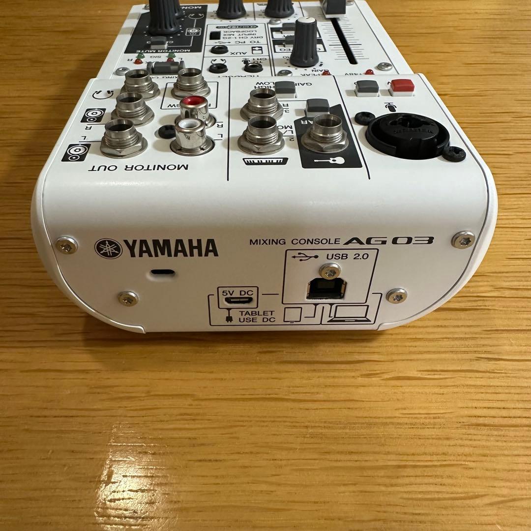 YAMAHA AG03 CUBASEAIコード付き ケーブル付 T116973639 - DTM・DAW