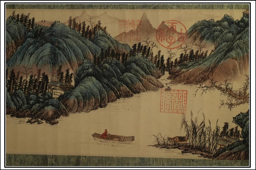 骨董市仕入れ品 中国宋時代の掛軸 激安骨董品 肉筆保証 BD422A11-6