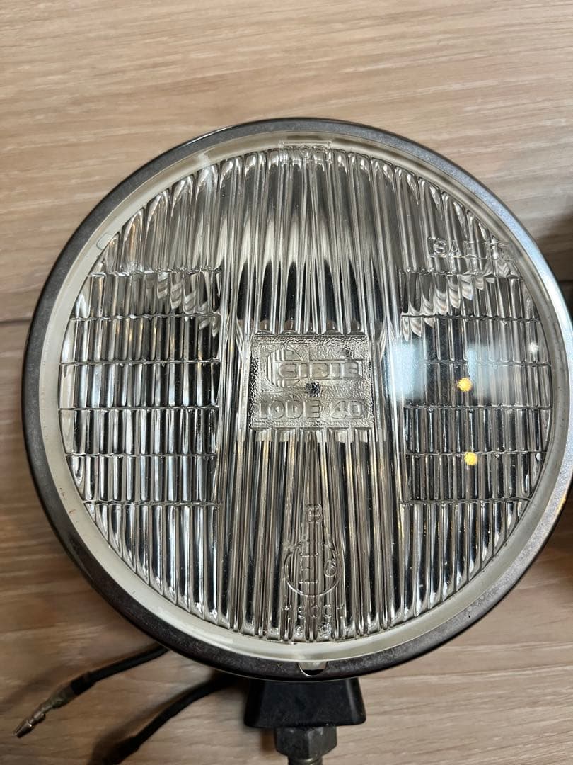 当時物 CIBIE フォグランプ ライト径120φ 丸型 デュアルカウル 当時物