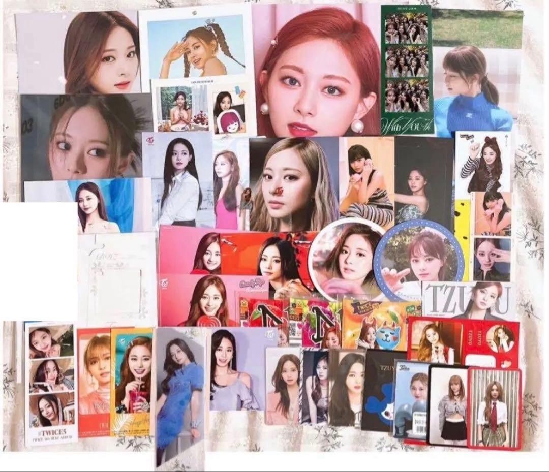 TWICE ツウィ まとめ売り 缶バッジ キーホルダー トレカ うちわ