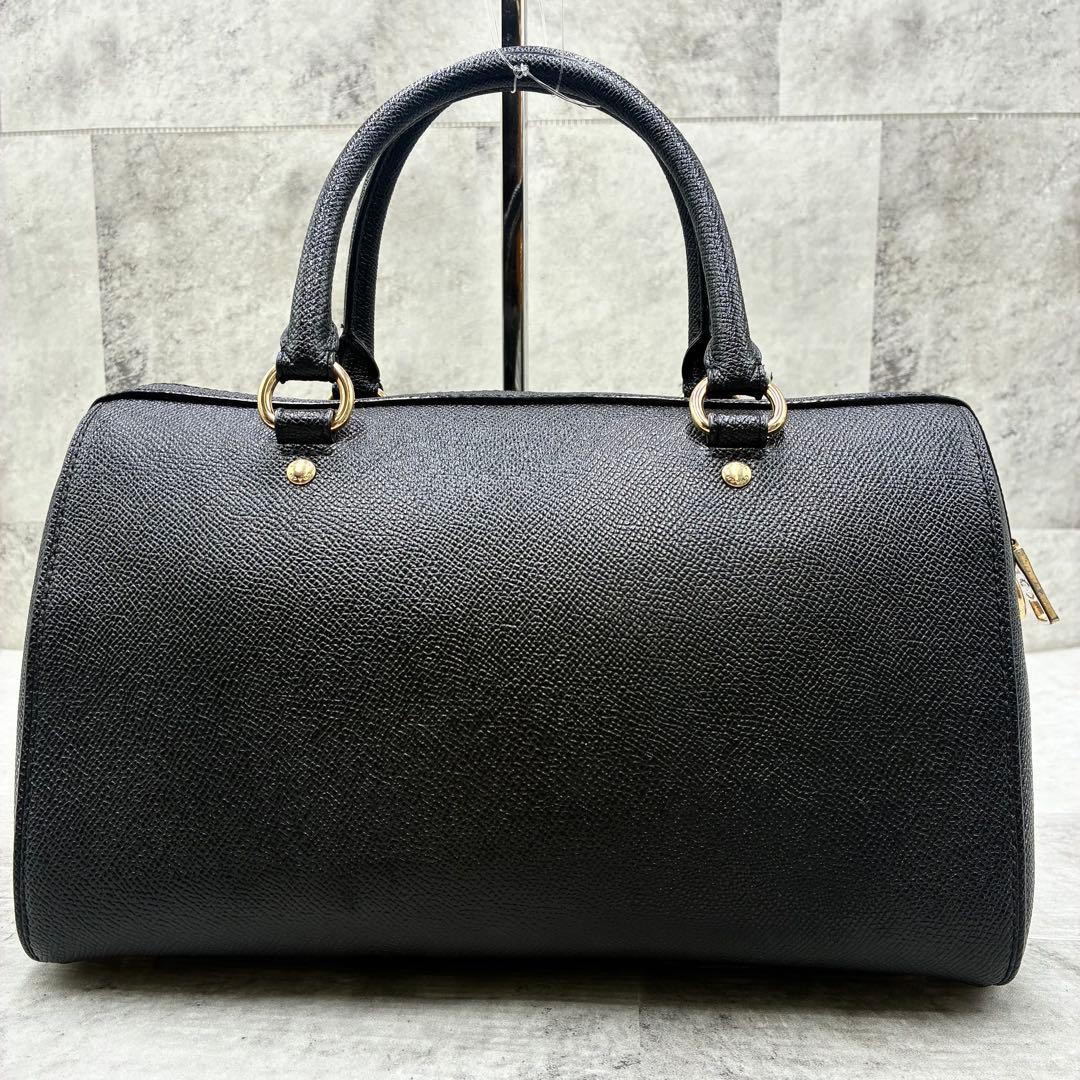 ✨美品✨コーチ　ローアンサッチェル　ショルダーバッグ 2way レザー　ブラック