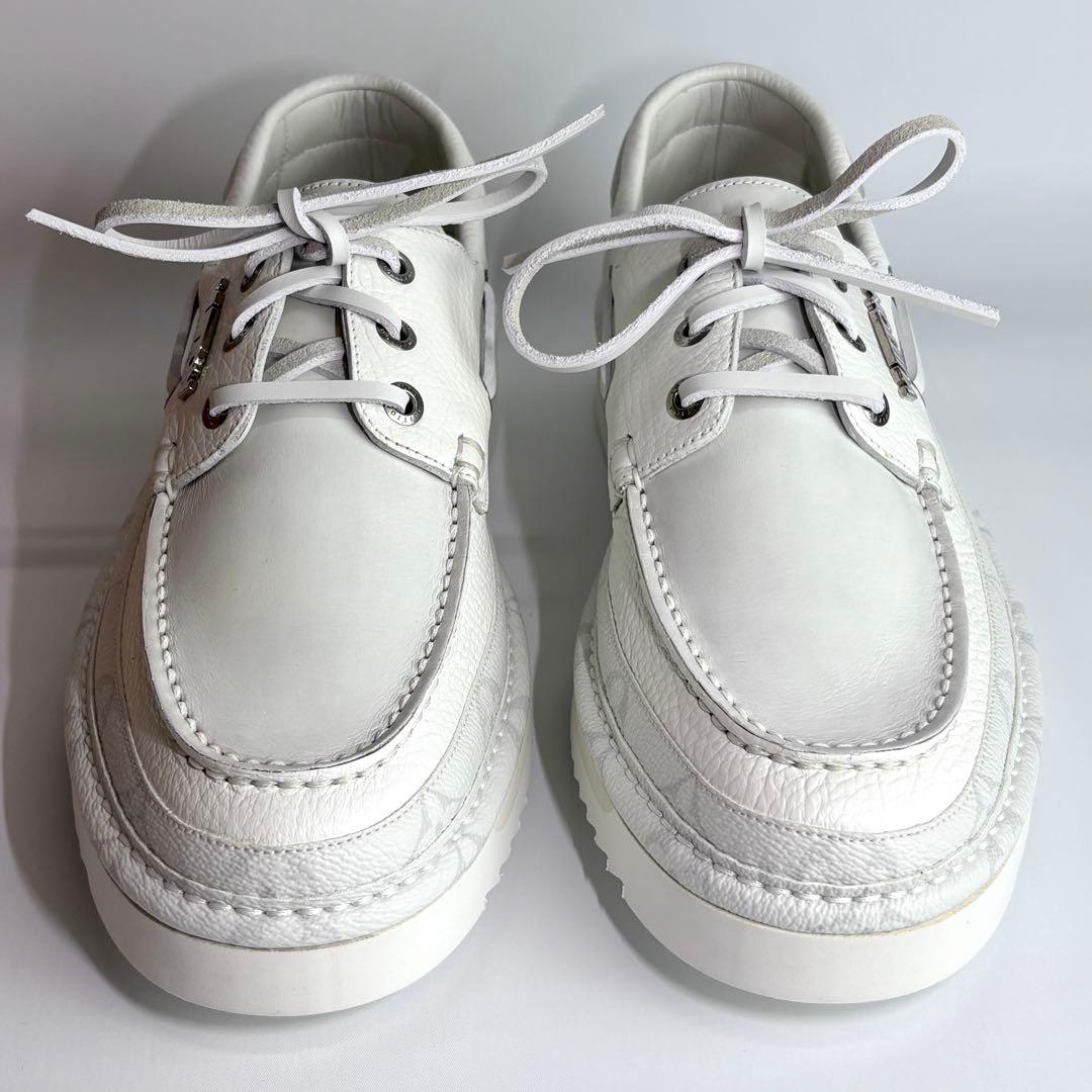 【新品同様】 ルイヴィトン デッキシューズ モノグラム レザー 箱 保存袋付き