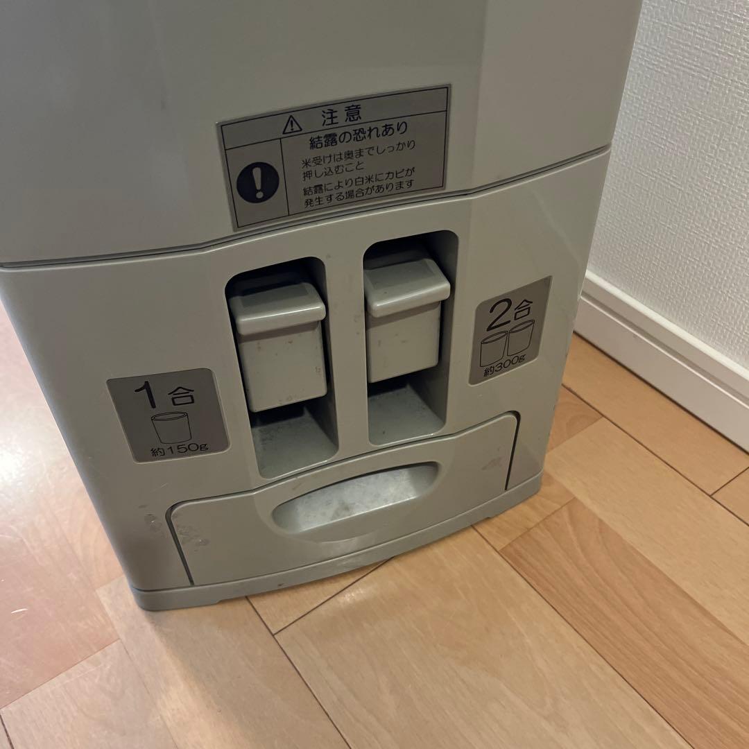 白米専用 電子冷却式 定温 米びつクーラ 取説付き