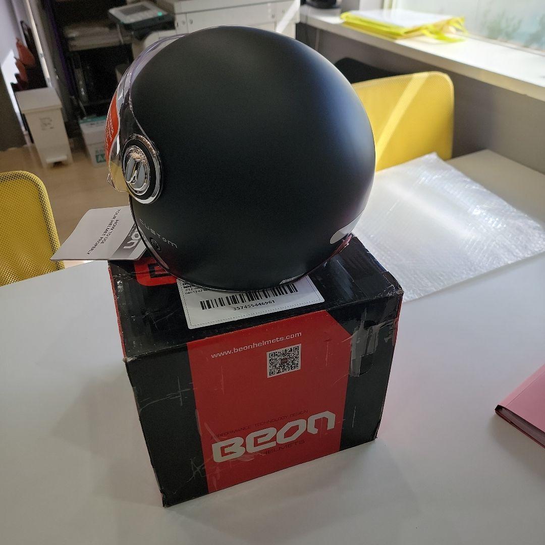 BEON ジェットヘルメット Mサイズ 抗曇性