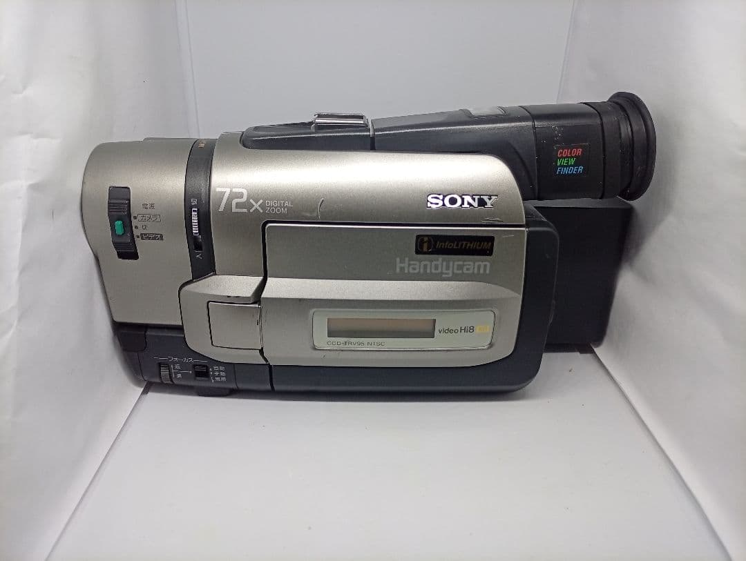 値下げ動作品　SONY Hi8ビデオカメラ　Handycam CCD-TRV95