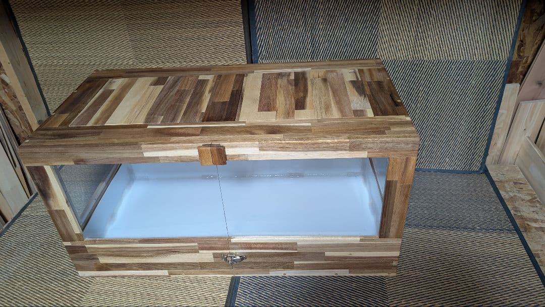 オーダーメイド専用サイト爬虫類小動物木製ケージ - メルカリ