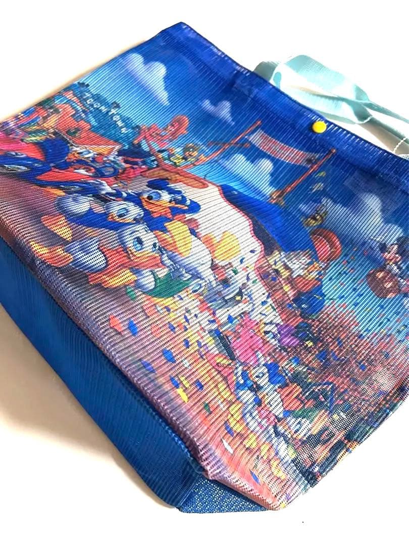 ディズニーランド ドナルドダック メッシュ トートバッグ
