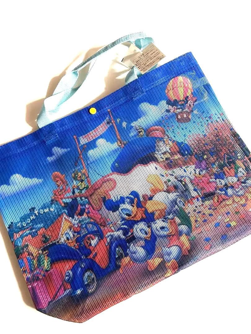 ディズニーランド ドナルドダック メッシュ トートバッグ