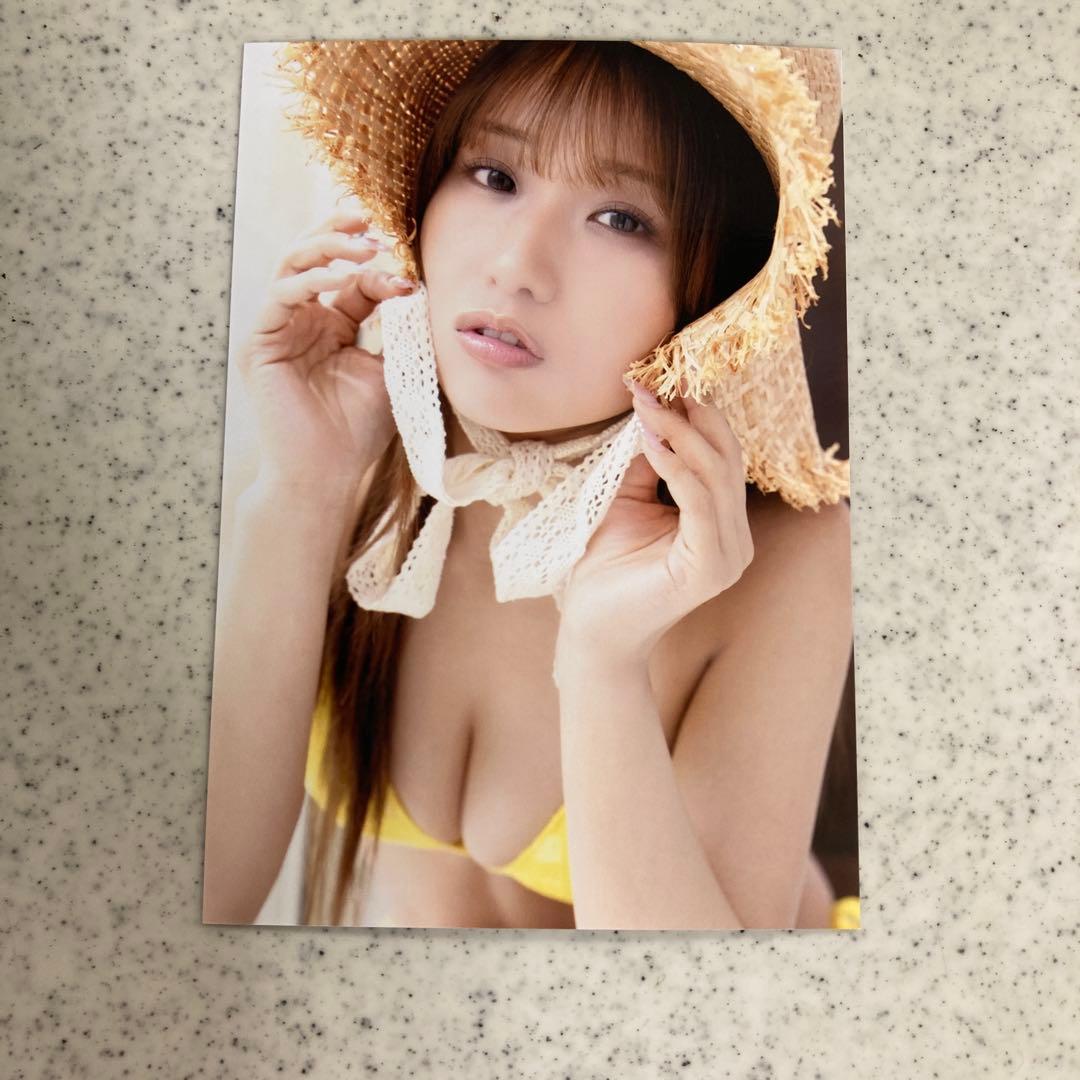 不*神様 森脇梨々夏直筆サイン入りチェキ ビキニ写真3枚セット