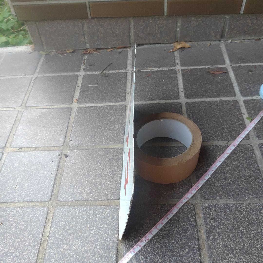 【鉄道サボ　愛称板】（表）ちくま（裏）急 行 EXPRERSS