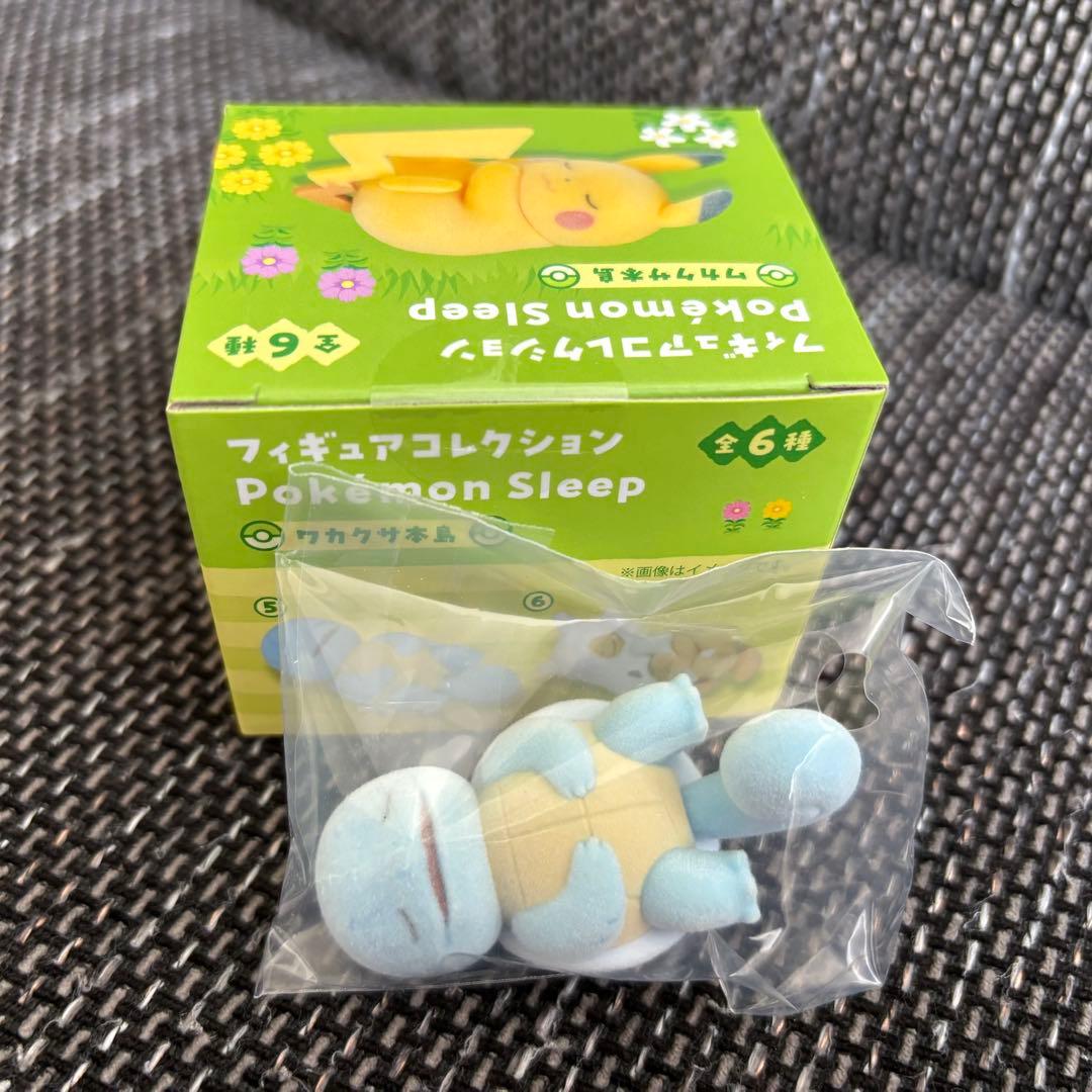 Pokémon Sleepワカクサ本島 ゼニガメ ポケモンスリープ フィギュア