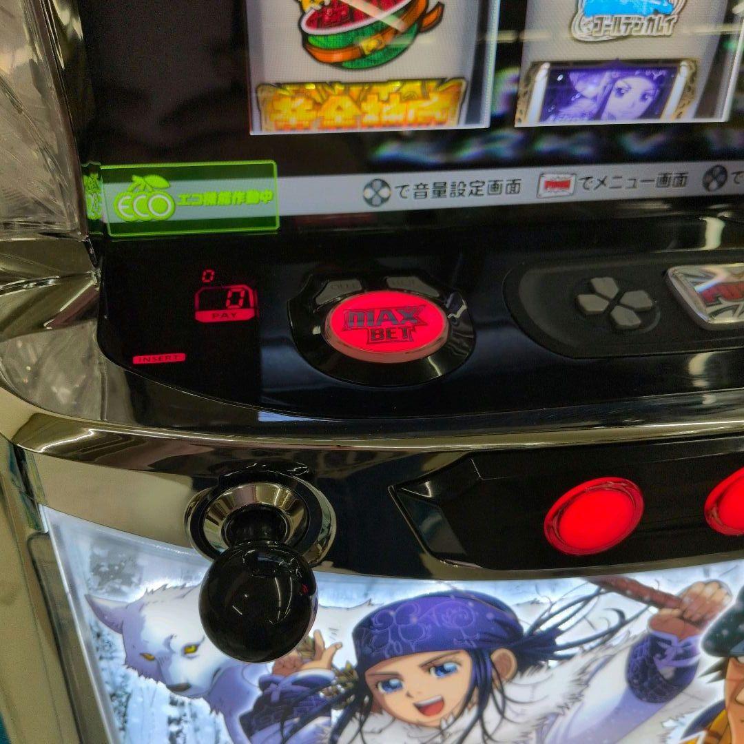 パチスロ実機 スマスロゴールデンカムイ 簡易ユニット付 送料無料