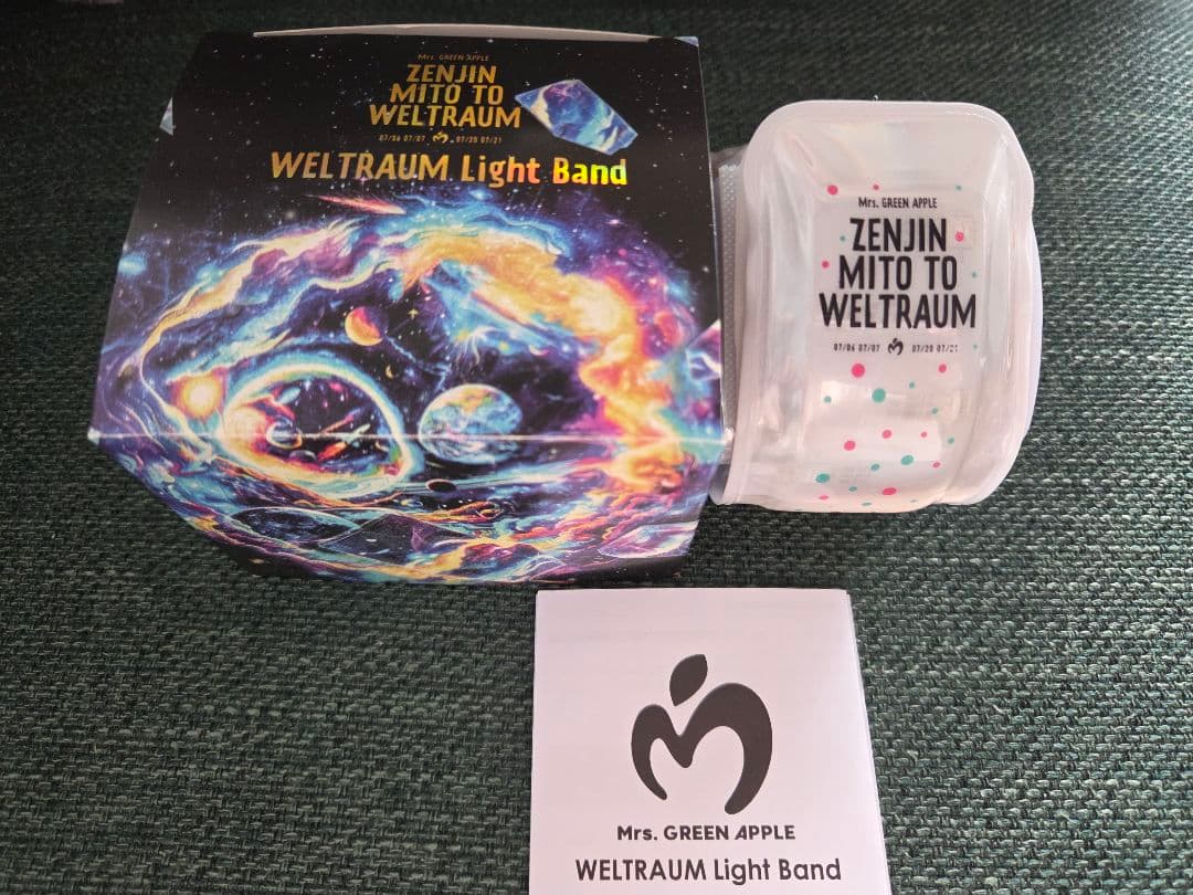 Mrs. GREEN APPLE ゼンジンライトバンド WELTRAUM Light Band – Mrs. GREEN APPLE OFFICIAL STORE