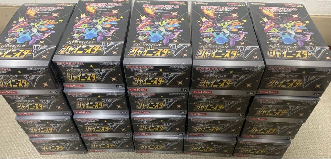 シャイニースターV シュリンク付き　未開封　20box ポケモンカード