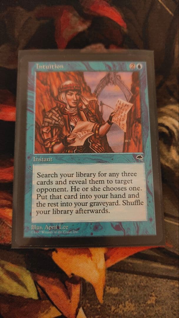 MTG 直観 英語版 U117157085 - マジック：ザ・ギャザリング送料 無料