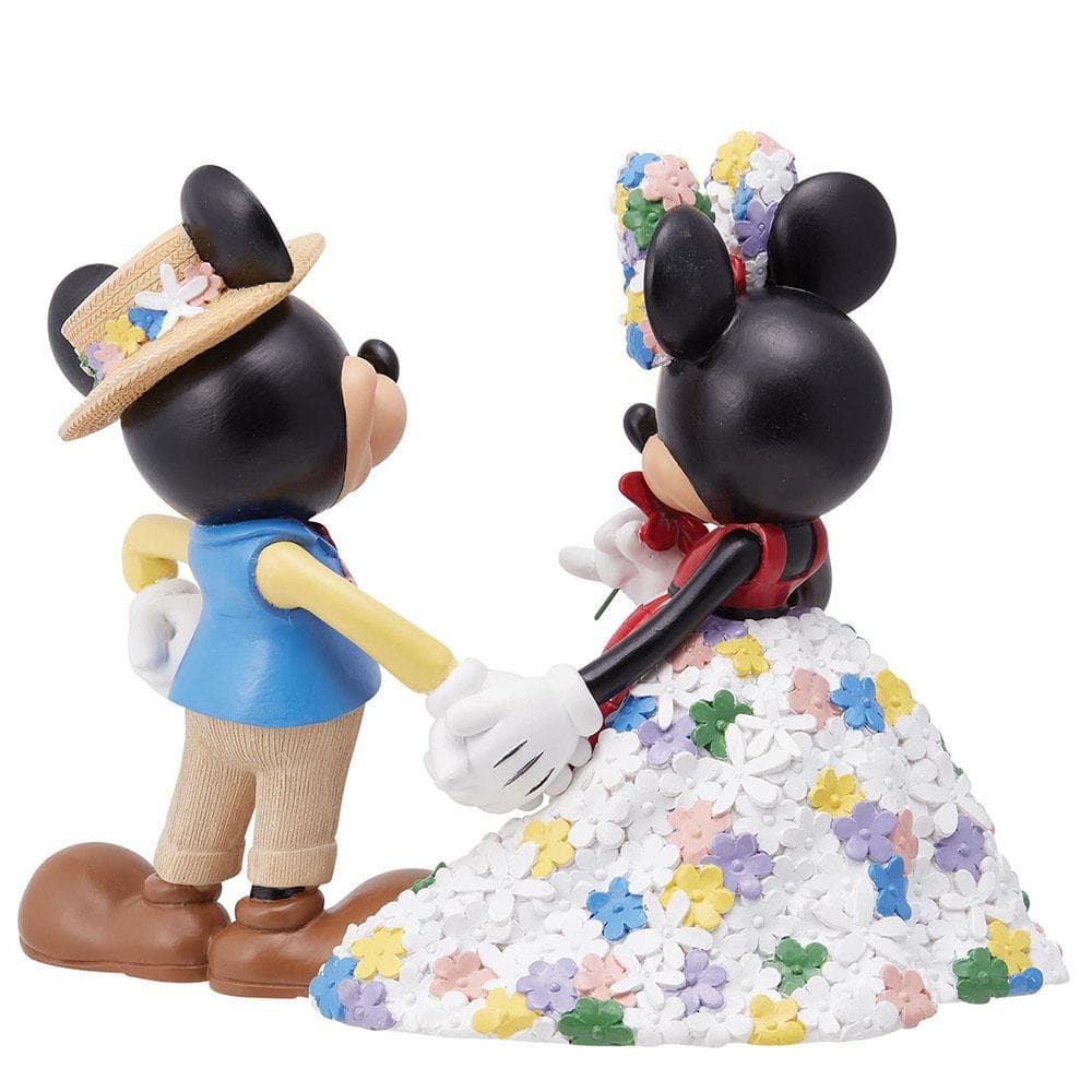 新品【Disney Showcase】ミッキー＆ミニー ボタニカル