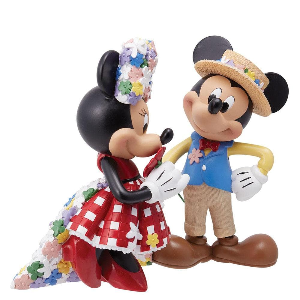 新品【Disney Showcase】ミッキー＆ミニー ボタニカル