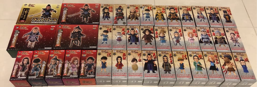 新品箱未開封❗️キングダム ワールドコレクタブルフィギュア39種